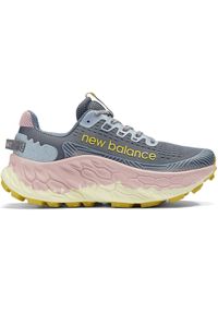 Buty damskie New Balance Fresh Foam X More Trail v3 WTMORCC3 – szare. Kolor: szary. Materiał: guma, syntetyk, materiał. Szerokość cholewki: normalna. Sport: fitness, bieganie