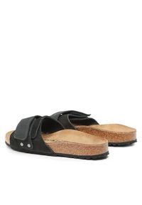 Birkenstock Klapki Oita 1024200 Czarny. Kolor: czarny. Materiał: skóra, nubuk #6