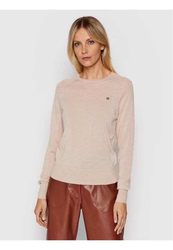 Sweter Ted Baker. Kolor: beżowy