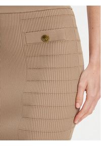 Guess Spódnica ołówkowa W5YD66 Z0130 Brązowy Slim Fit. Kolor: brązowy. Materiał: wiskoza #2