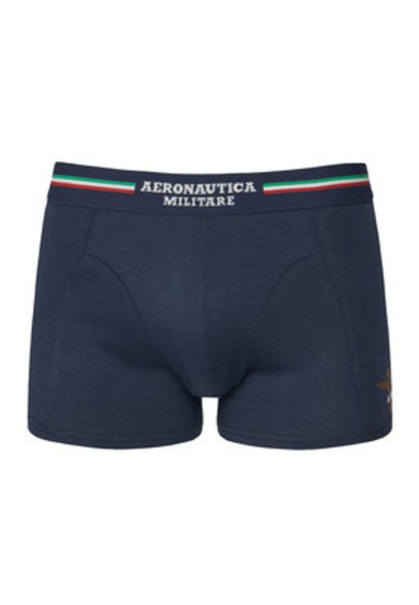 Aeronautica Militare Komplet 3 par bokserek AM1UBX001T Granatowy. Kolor: niebieski. Materiał: bawełna