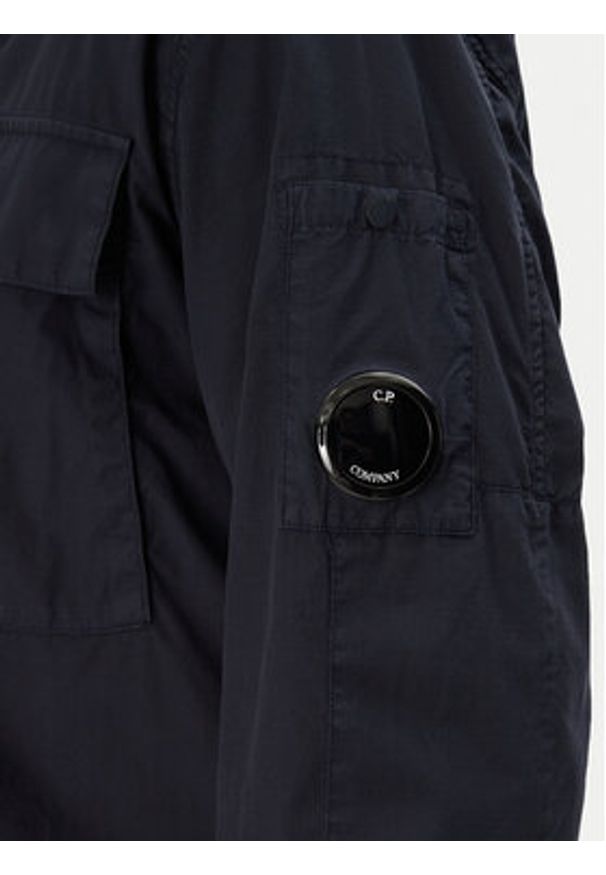 C.P. Company Koszula 18CMOS237A005691G Granatowy Regular Fit. Kolor: niebieski. Materiał: bawełna