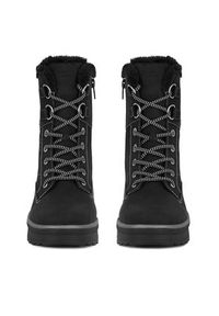 Remonte Trzewiki D2B73-02 Czarny. Kolor: czarny. Materiał: skóra #3