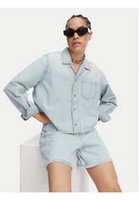 G-Star RAW - G-Star Raw Koszula jeansowa Resort D29076-E356 Niebieski jasny Relaxed Fit. Kolor: niebieski. Materiał: bawełna #5