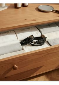 Sinsay - Cienkie Paski 2 pack - czarny. Kolor: czarny. Wzór: paski #1