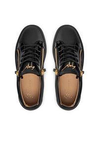 Giuseppe Zanotti Sneakersy RU00010 003 Czarny. Kolor: czarny. Materiał: skóra