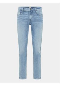 Mustang Jeansy Oregon 1014864 Granatowy Slim Fit. Kolor: niebieski
