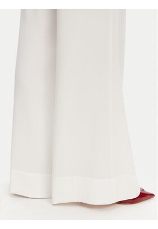 ACCESS FASHION Spodnie palazzo 53-5136-117 Biały Regular Fit. Kolor: biały. Materiał: syntetyk