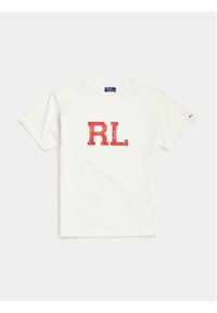 Polo Ralph Lauren T-Shirt 211892611007 Biały Regular Fit. Typ kołnierza: polo. Kolor: biały. Materiał: bawełna #4