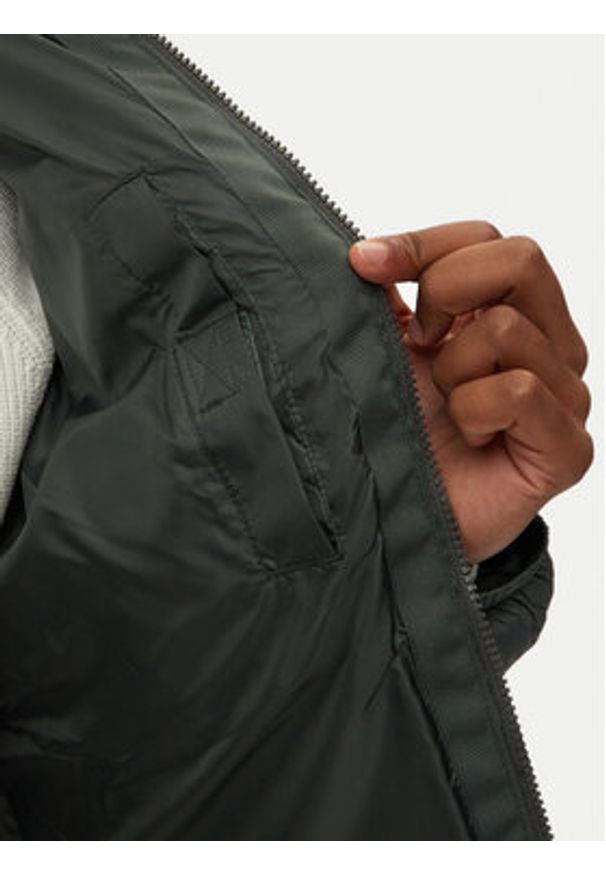 Napapijri Kurtka zimowa A-Suomi NP0A4GJF Zielony Regular Fit. Kolor: zielony. Materiał: syntetyk. Sezon: zima