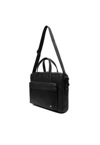 TOMMY HILFIGER - Tommy Hilfiger Torba na laptopa Th Flag Computer Bag AM0AM13989 Czarny. Kolor: czarny. Materiał: skóra #4