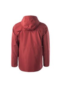 Kurtka wodoodporna Iguana. Kolor: czerwony. Sport: turystyka piesza #1
