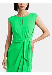 Lauren Ralph Lauren Sukienka koktajlowa 250925939001 Zielony Regular Fit. Kolor: zielony. Materiał: syntetyk. Styl: wizytowy