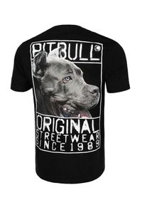 PITBULL - Koszulka bawełniana sportowy t-shirt dla dorosłych Origin. Kolor: wielokolorowy, czarny, szary. Materiał: bawełna #2