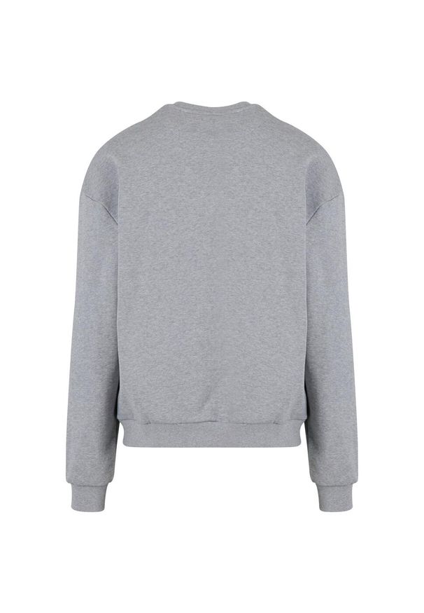 BUILD YOUR BRAND - Bluza Unisex Dla Dorosłych Ultra Heavy Crew Neck. Kolor: szary