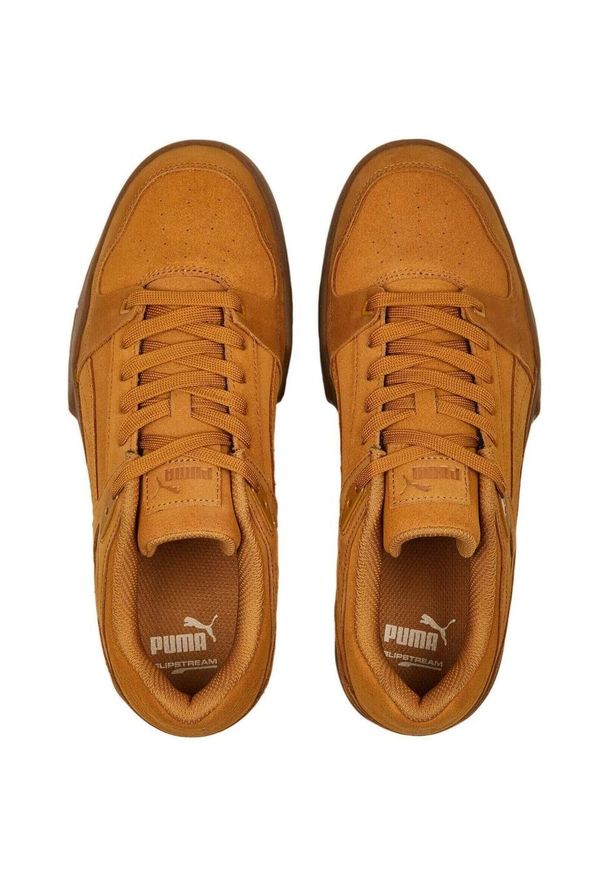 Buty sportowe męskie Puma SLIPSTREAM SUEDE. Kolor: brązowy. Model: Puma Suede