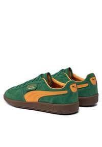 Puma Sneakersy Palermo 396463 05 Zielony. Kolor: zielony. Materiał: skóra