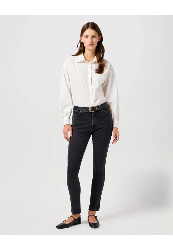 Wrangler - DAMSKIE SPODNIE WRANGLER SIENNA SULTRY BLACKOUT 112362640