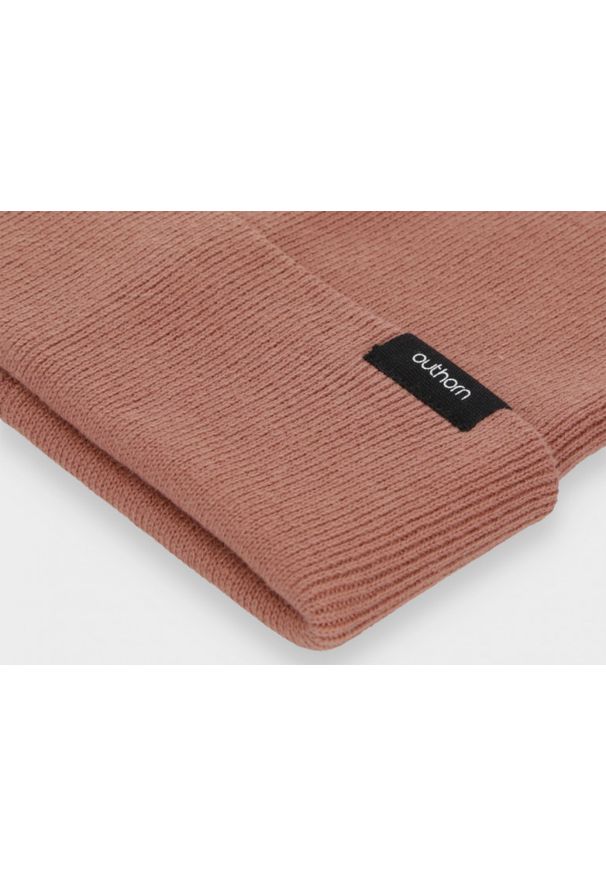 outhorn - Czapka beanie uniseks. Materiał: bawełna, dzianina. Wzór: aplikacja. Styl: klasyczny