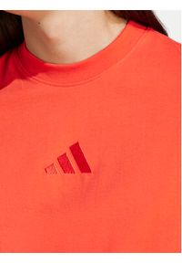 Adidas - adidas T-Shirt ALL SZN IY4139 Pomarańczowy Loose Fit. Kolor: pomarańczowy. Materiał: bawełna #7