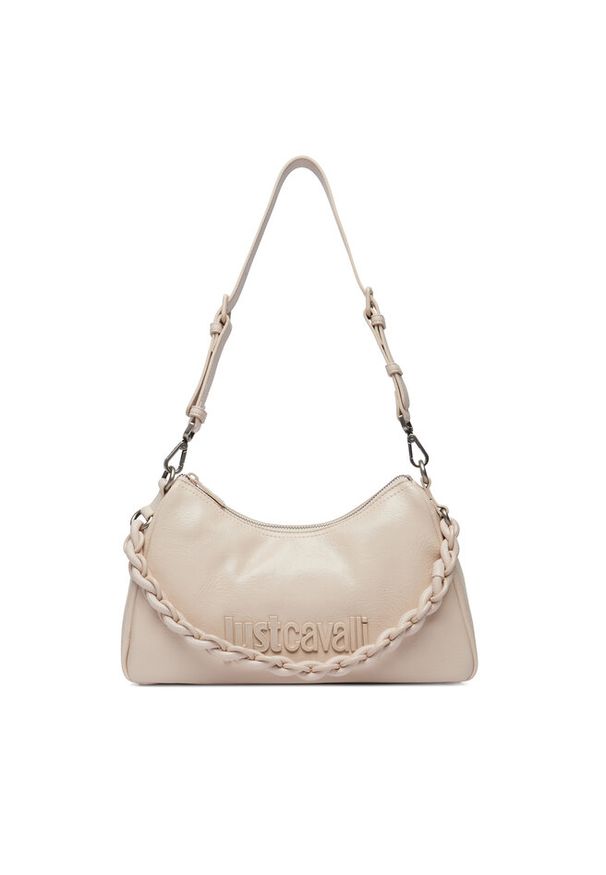 Torebka Just Cavalli. Kolor: beżowy