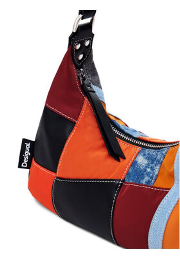 Desigual Torebka 24WAXA31 Kolorowy. Wzór: kolorowy. Materiał: skórzane
