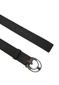 Guess Pasek Męski BM784 0P5435 Czarny. Kolor: czarny. Materiał: skóra