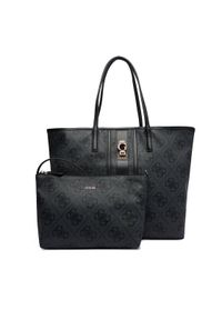 Guess Torebka Erenia HWSO78 38240 Szary. Kolor: szary. Materiał: skórzane