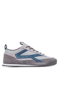 Calvin Klein Sneakersy Low Pro Runner Mix Mat HM0HM02208 Szary. Kolor: szary. Materiał: zamsz, skóra #1