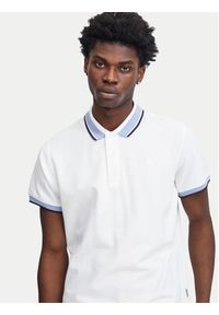 Blend Polo 20716479 Biały Regular Fit. Typ kołnierza: polo. Kolor: biały. Materiał: bawełna #4