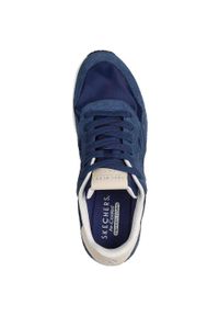 skechers - Adidasy Skechers Uno-vintage Dayz, Mężczyźni. Kolor: niebieski. Materiał: skóra ekologiczna, materiał. Sport: fitness