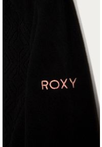 Roxy - Bluza dziecięca 128-176 cm. Okazja: na co dzień. Typ kołnierza: bez kaptura. Kolor: czarny. Materiał: poliester, dzianina. Wzór: gładki. Styl: casual #4