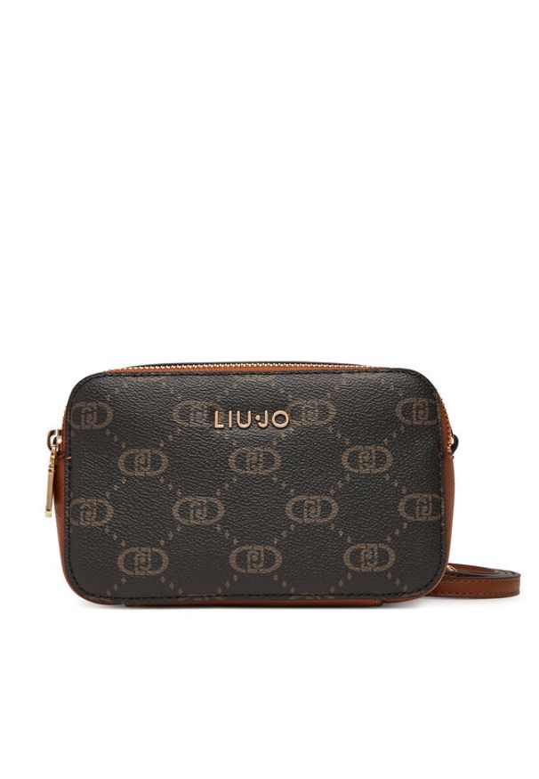 Liu Jo Torebka Esc S Camera Case AF5100 E0668 Brązowy. Kolor: brązowy. Materiał: skórzane