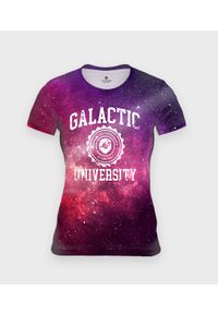 MegaKoszulki - Koszulka damska fullprint Galactic University. Materiał: dzianina, bawełna, poliester #1