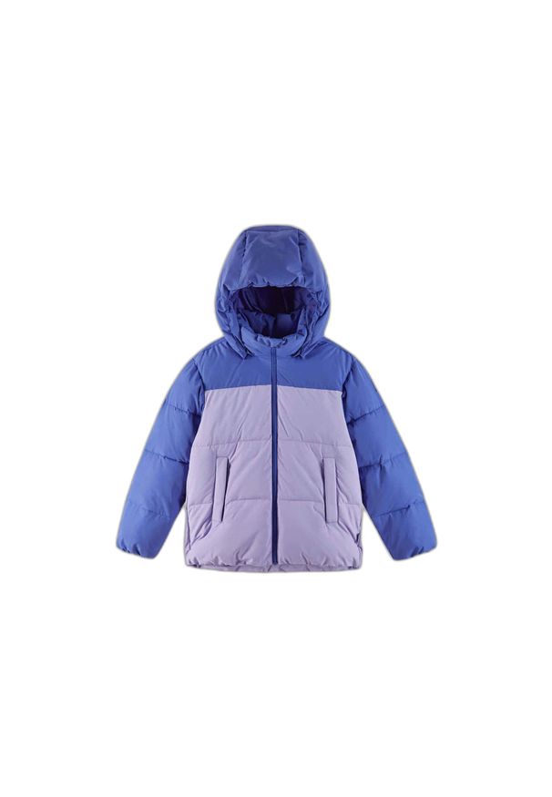 Dziecięca kurtka puchowa Reima Tenhola. Kolor: fioletowy. Materiał: puch