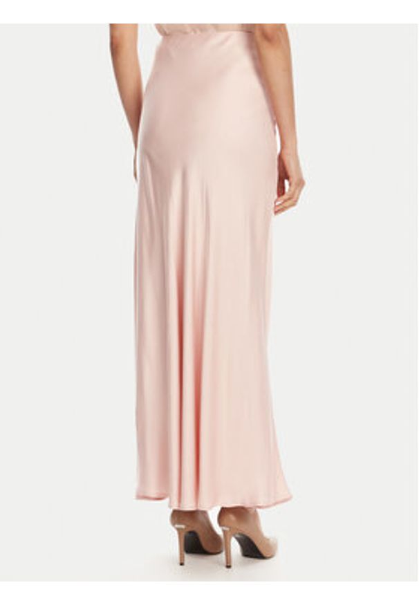 ViCOLO Spódnica maxi TD0472 Różowy Slim Fit. Kolor: różowy. Materiał: wiskoza