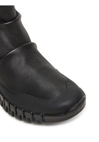 ecco - ECCO Botki Gruuv Pull On Mid FashiOn 21831351052 Czarny. Kolor: czarny. Materiał: skóra