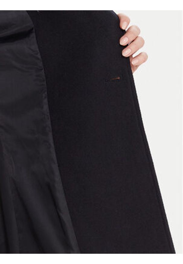 Morgan Płaszcz przejściowy 252-GCHA Granatowy Regular Fit. Kolor: niebieski. Materiał: syntetyk