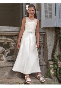 Abel & Lula Kombinezon 5232 Biały Regular Fit. Kolor: biały. Materiał: syntetyk #4