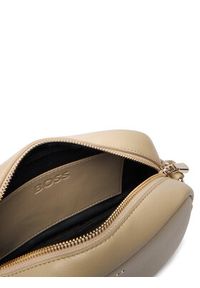 BOSS Torebka 50547765 Beżowy. Kolor: beżowy. Materiał: skórzane #5