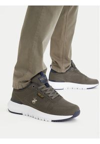 Beverly Hills Polo Club Sneakersy CWBEO-LUUK-01 V5 Khaki. Kolor: brązowy. Materiał: materiał #7