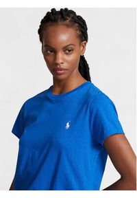 Polo Ralph Lauren T-Shirt New Rltpp 211898698021 Granatowy Regular Fit. Typ kołnierza: polo. Kolor: niebieski. Materiał: bawełna #5