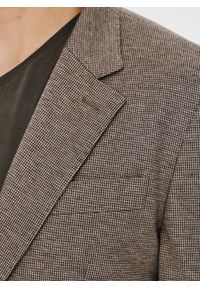 Pako Lorente - PAKO LORENTE – Szaro-brązowa marynarka męska. Kolor: szary, brązowy, zielony, wielokolorowy, beżowy. Materiał: poliester, elastan, wiskoza. Sezon: jesień #4