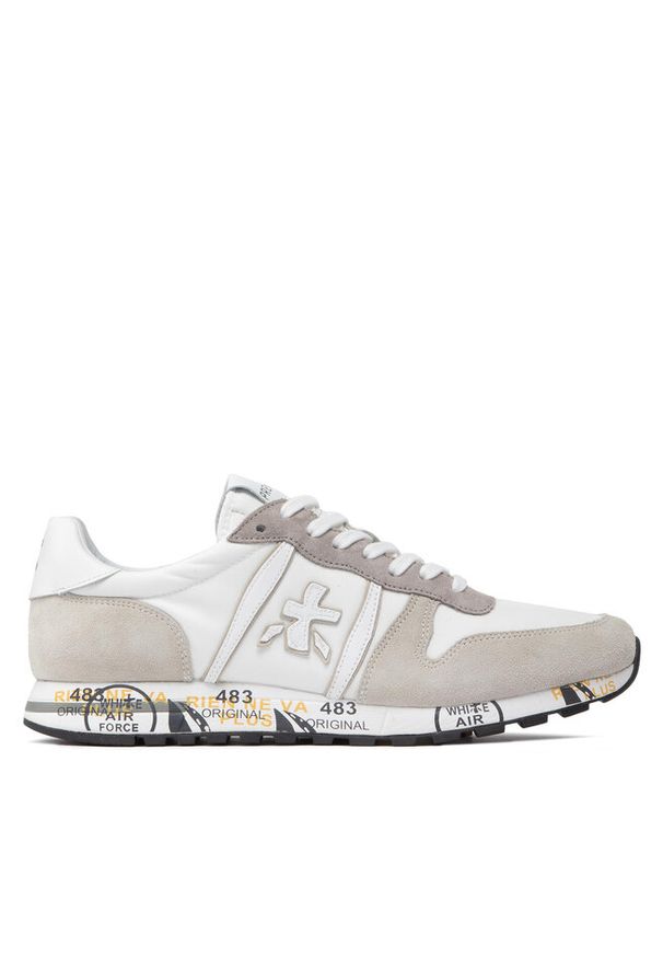 Sneakersy Premiata. Kolor: biały