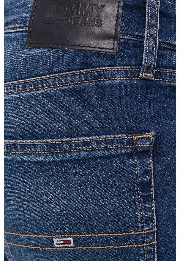 Tommy Jeans Jeansy męskie. Kolor: niebieski