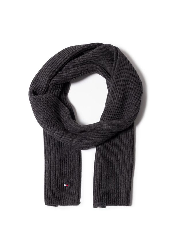 TOMMY HILFIGER - Szalik Tommy Hilfiger. Kolor: szary