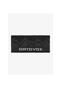 ORTOVOX - Opaska Ortovox Peak Headband - black raven. Kolor: czarny