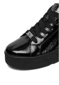Rieker Sneakersy W2601-00 Czarny. Kolor: czarny. Materiał: skóra, lakier #7