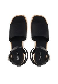 Calvin Klein Espadryle Wedge Espad 70 Neopr Mg HW0HW03014 Czarny. Kolor: czarny. Materiał: materiał #5