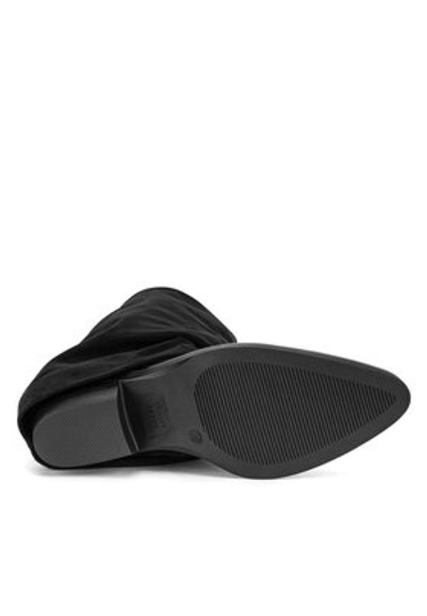 Jenny Fairy Kozaki HY23689-19 Czarny. Kolor: czarny. Materiał: materiał